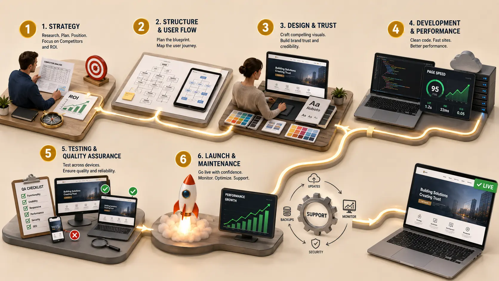 The Web Design and Development Process: What to Expect